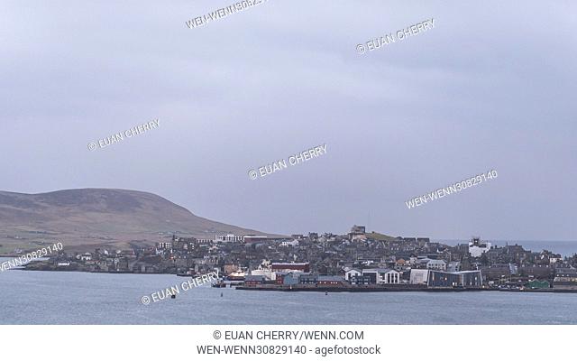 Images of Lerwick, Scotland. Lerwick is the main port of the Shetland Islands, located more than 100 miles off the north coast of mainland Scotland on the east...