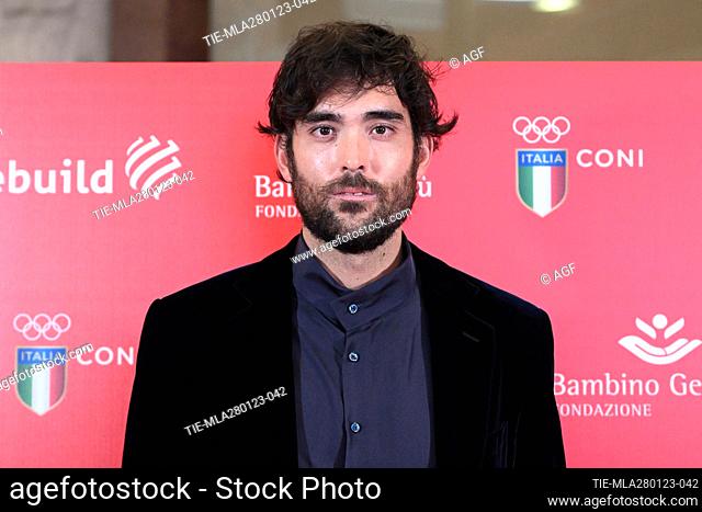 Daniele Lupo, Italian beach volleyball player, silver medalist at the Rio 2016 Olympics at event created in support of the 'I take care of you' campaign