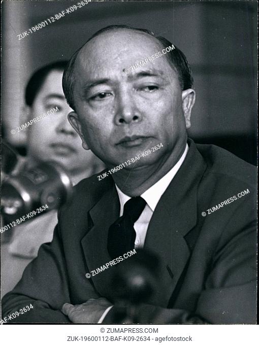 1978 - Top Minister Of South Vietnam. Mr. Nguyen Ngoc Tho, Prime Minister & Finance and Economy Minister. (Credit Image: © Keystone Pictures USA/ZUMAPRESS