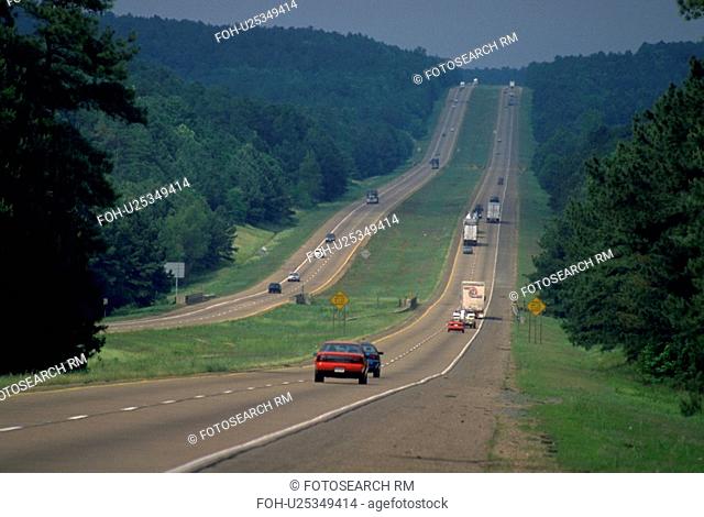 traffic, 30, rural, highway, arkansas, interstate