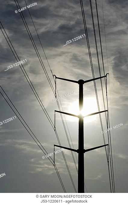 High Voltage Electricity Transmission Lines