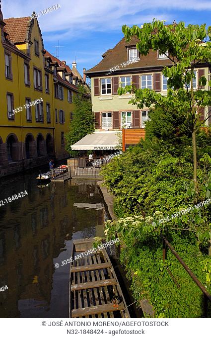 Colmar, Little Venice, La Petite Venise, Alsace, Wine Route, Alsace Wine Route, Haut-Rhin, France, Europe
