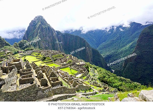 Peru, Cuzco, Old ruins of Machu Picchu