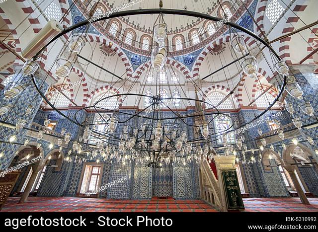 Rustem Pasa Mosque, Istanbul, Turkey, Asia