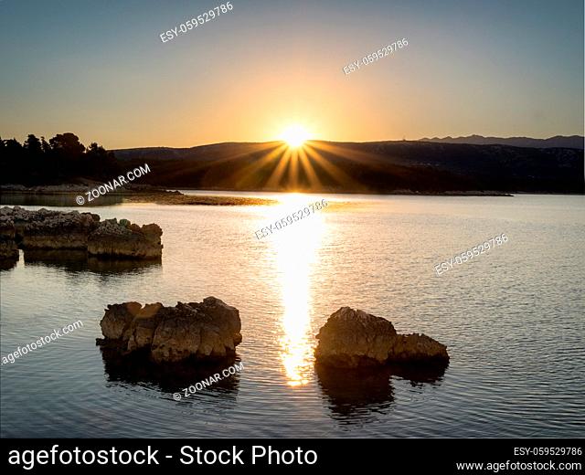 Sunrise at Suha Punta Rab Croatia