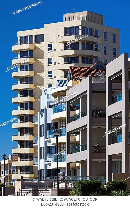 Australia, South Australia, Gelnelg, buildings by the Glenelg Marina