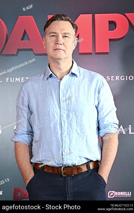 Actor David Morrisey during Dampyr photocall in Rome, Italy 27 October 2022
