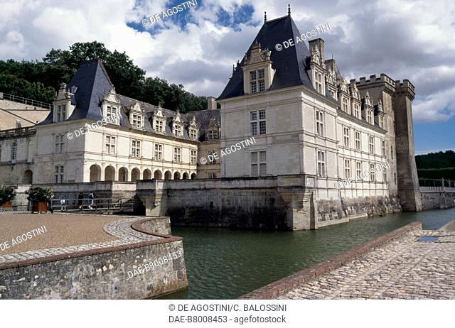 Chateau de Villandry, Loire Valley (UNESCO World Heritage List, 2000), Centre-Val de Loire. France, 16th century