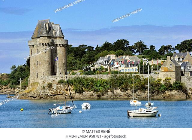 France, Ille et Vilaine, Cote d'Emeraude (Emerald Coast), Saint Malo, Saint Servan district, Solidor tower