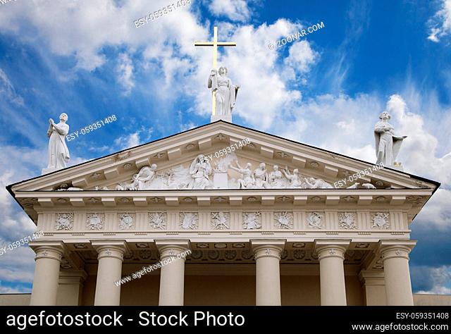 St. Stanislaus and St Ladislaus cathedral in Vilnius, Lithuania