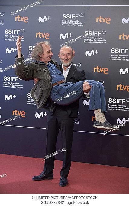 Michel Houellebecq attended 'Thalasso' Premiere during 67th San Sebastian Film Festival at Kursaal Palace on September 25, 2019 in San Sebastian, Spain