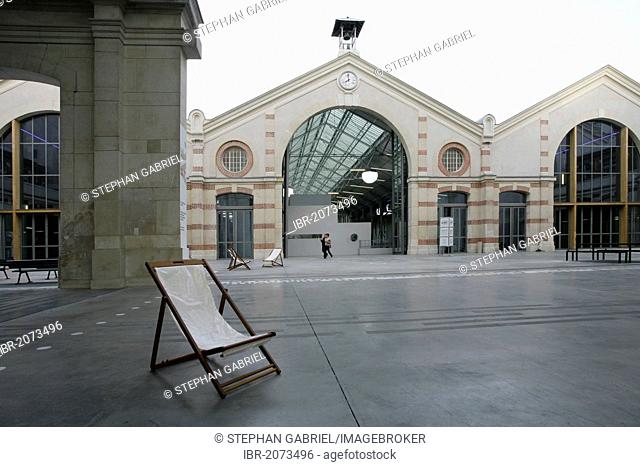 Exhibition hall, Cultural Center 104, Le Centquatre, 104 Rue d'Aubervilliers, Paris, Ile de France, France, Europe