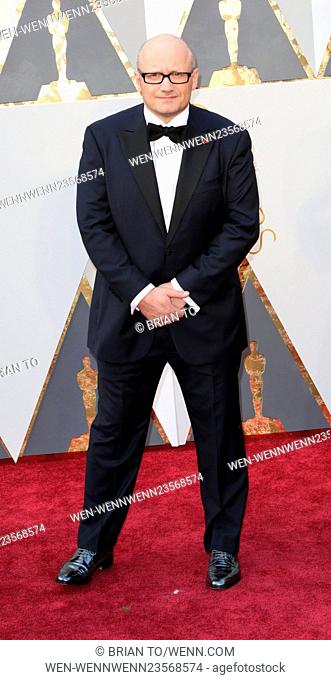 Celebrities attend 88th Annual Academy Awards at Hollywood & Highland Center in Hollywood. Featuring: Lenny Abrahamson Where: Los Angeles, California