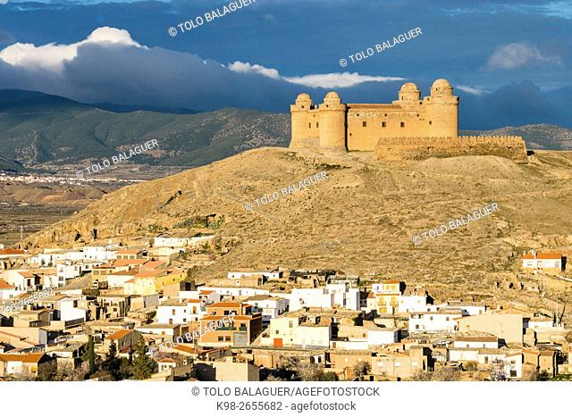 Spain, Andalusia, Granada province, La Calahorra, La Calahorra Castle