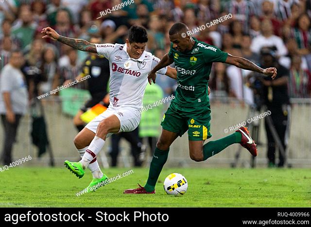 GERMAN CANO of Fluminense during the match between Fluminense and Cuiaba as part of Brasileirao Serie A 2022 at Maracana Stadium on August 08