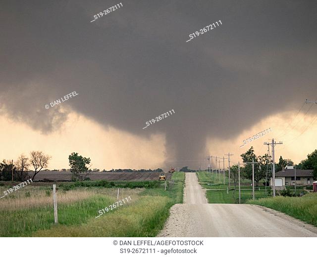 Tornado Near Chapman Kansas