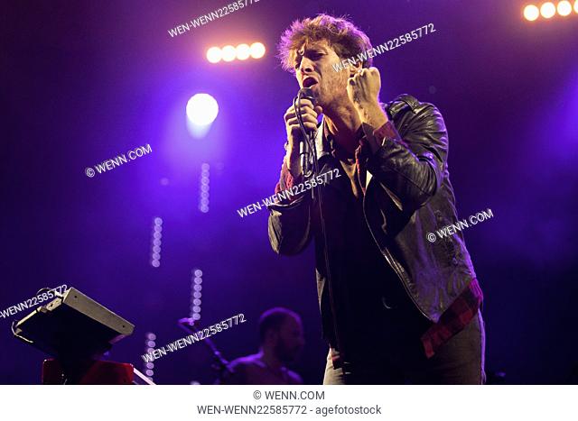 Scottish singer Paolo Nutini makes his long overdue return to Cornwall, headlining the 2015 season opening of the Eden Sessions Featuring: Paolo Nutini Where:...