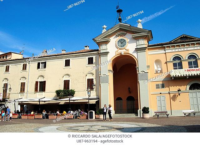Italy, Piedmont, Moncalvo, Theatre