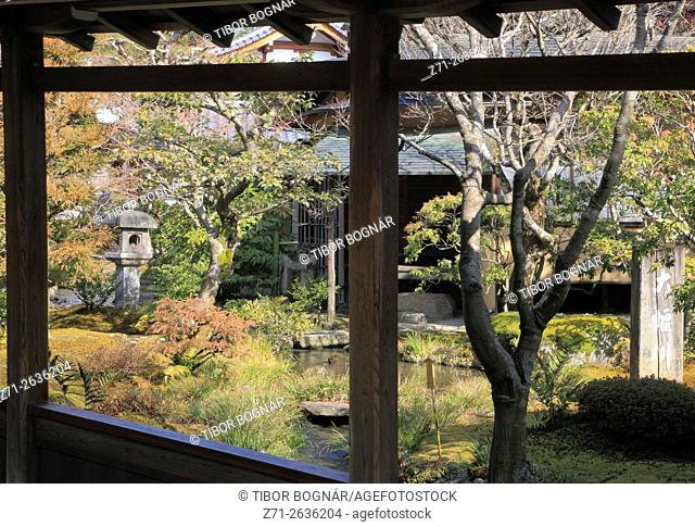 Japan; Kyoto; Arashiyama, Tenryu-ji Temple, garden,
