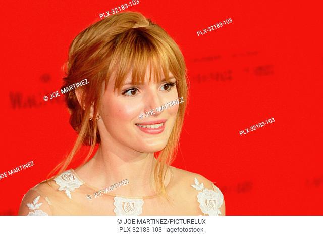 Bella Thorne at the US Premiere of Lionsgate's The Hunger Games: Catching Fire. Arrivals held at Nokia Theatre LA Live in Los Angeles, CA, November 18, 2013