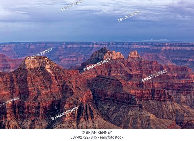 A view of the Grand Canyon from Bright Angel Point