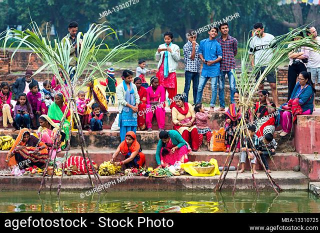 the holy garden, Hindu sun festival Chhat Puji