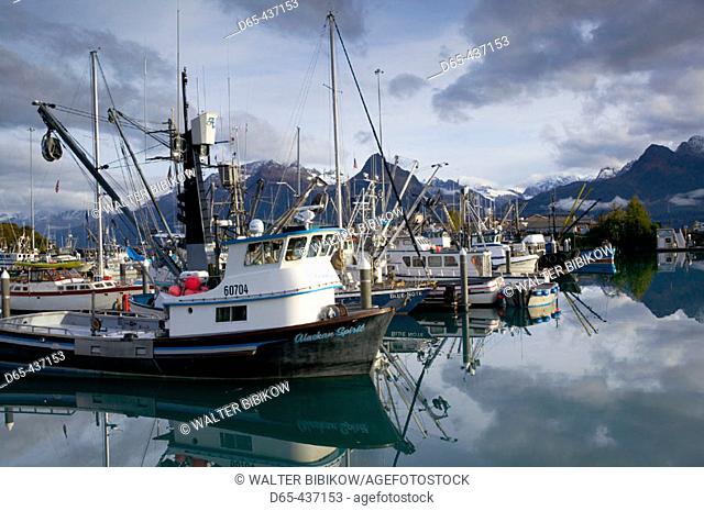 Small Boat Harbor. Valdez. Southcentral. Alaska. USA