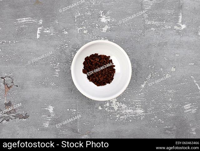 Vanille in Schale auf Beton - Vanilla in bowl on concrete