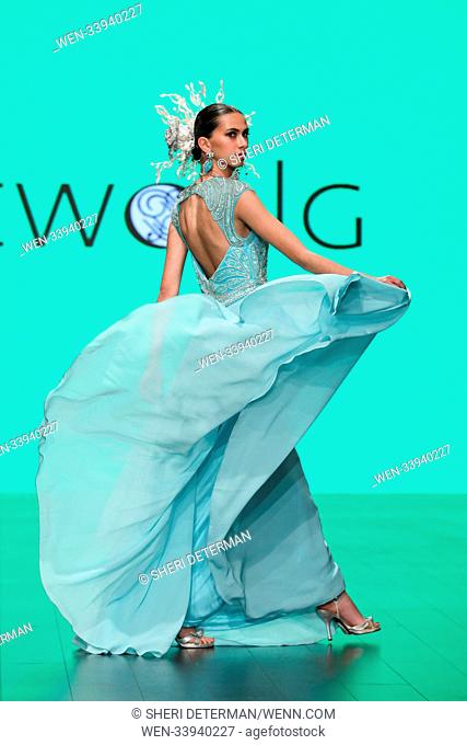 Los Angeles Fashion Week - Art Hearts Fashion presents Sue Wong Retrospective - Catwalk Featuring: Model Where: Los Angeles, California