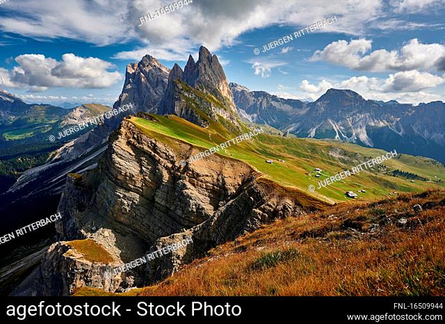 Nature Park Puez-Geisler, Dolomites, South Tyrol, Italy, Europe