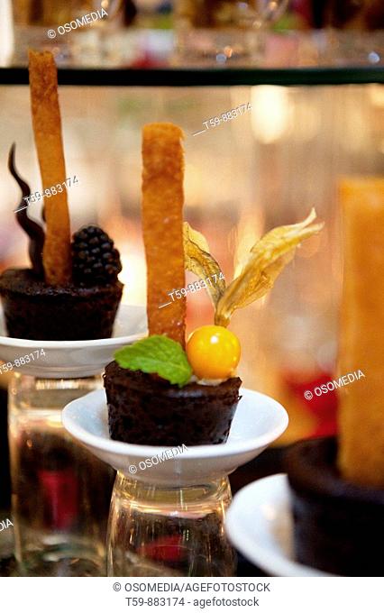 Sweets at The Ritz Carlton Hotel, Dubai, UAE, United Arab Emirates