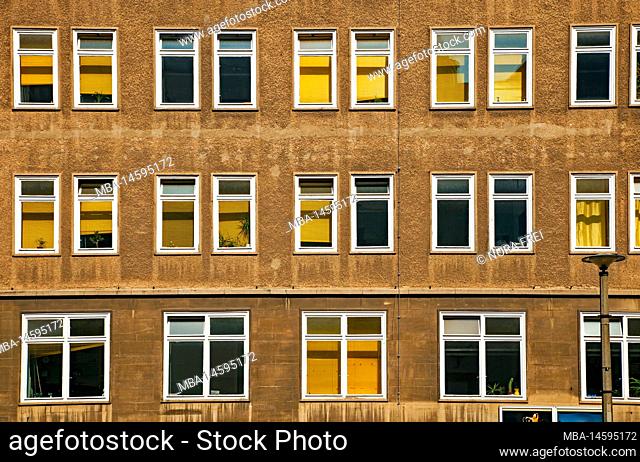 house, facade, window, Berlin, capital, metropolis, big city, Germany