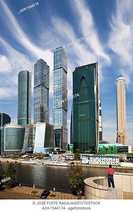 Rusia, Moscow City , New 'Moscow City' Skyline