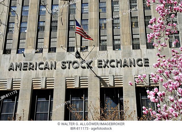 American Stock Exchange, AMEX, Trinity Place, Manhattan, New York City, USA