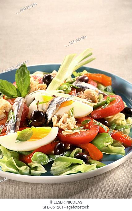 Salade niçoise Speciality of Nice, France