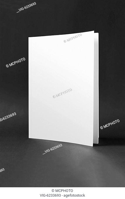 An image of a blank book cover mockup - 05/10/2016