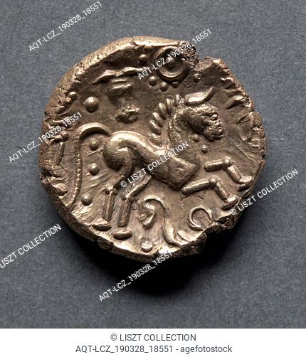 Tasciovanus Stater (reverse), 20 B.C. - 10 A.D.. England (Ancient Britain), 1st century B.C.-1st century A.D.. Gold