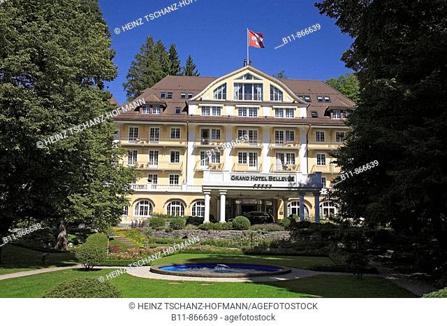 Grand Hotel Bellevue at Gstaad, Berner Oberland, Switzerland