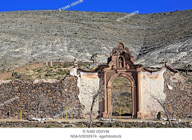 Old mining town, Real de Catorce, state San Luis Potosi, Mexico