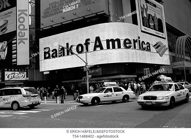Bank of America in Times Square, New York