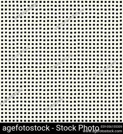 hand perforated pattern with irregular square holes. seamless texture