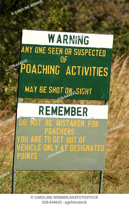 Poaching Warning in Zimbabwe