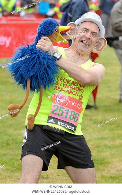 Virgin Money London Marathon 2015 - Photocall Featuring: Tony Audenshaw Where: London, United Kingdom When: 26 Apr 2015 Credit: WENN.com