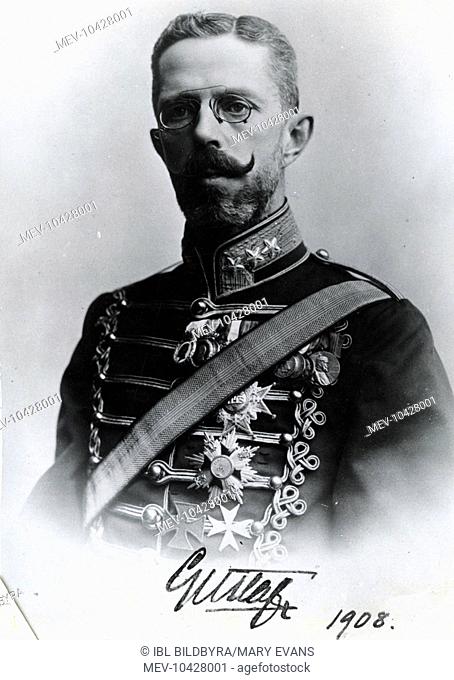 King Gustav V of Sweden, 1908