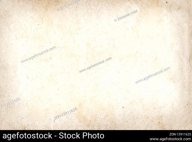 Old parchment paper texture background. Vintage wallpaper
