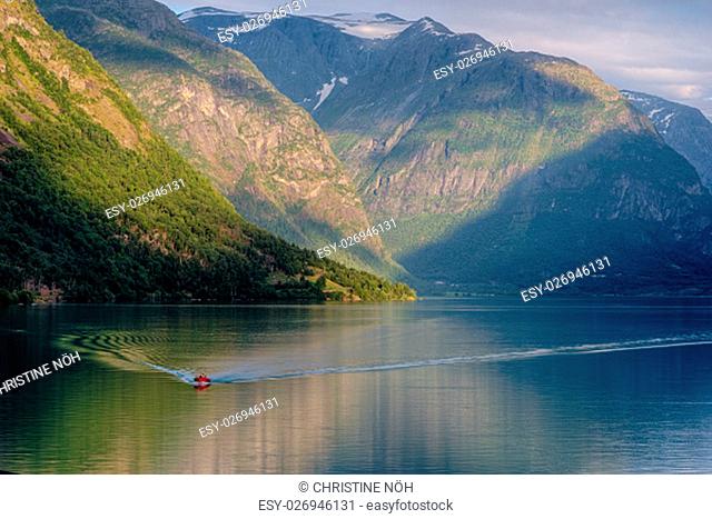 Sommerlandschaft in Norwegen