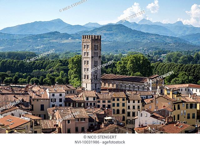 Church of San Frediano, Lucca, Tuscany, Italy