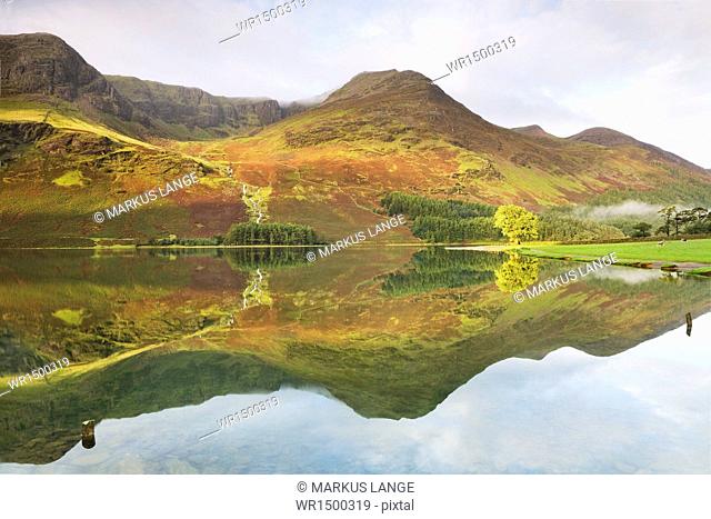 Buttermere Lake, Lake District National Park, Cumbria, England, United Kingdom, Europe