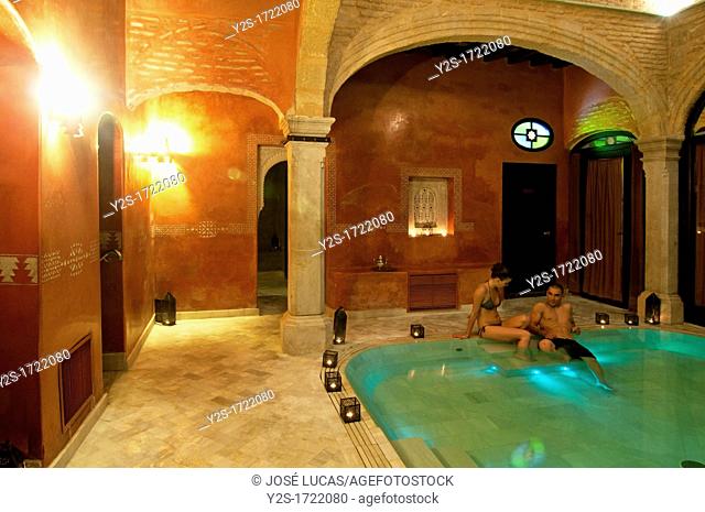 Hamman Andalusi Arab baths, Jerez de la Frontera, Cadiz-province, Spain