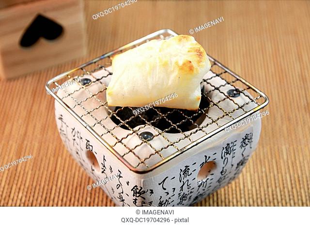 Grilled Mochi (Rice cake)